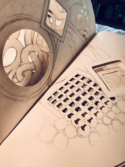 CUTTING INTO THE ROUND BOOK...