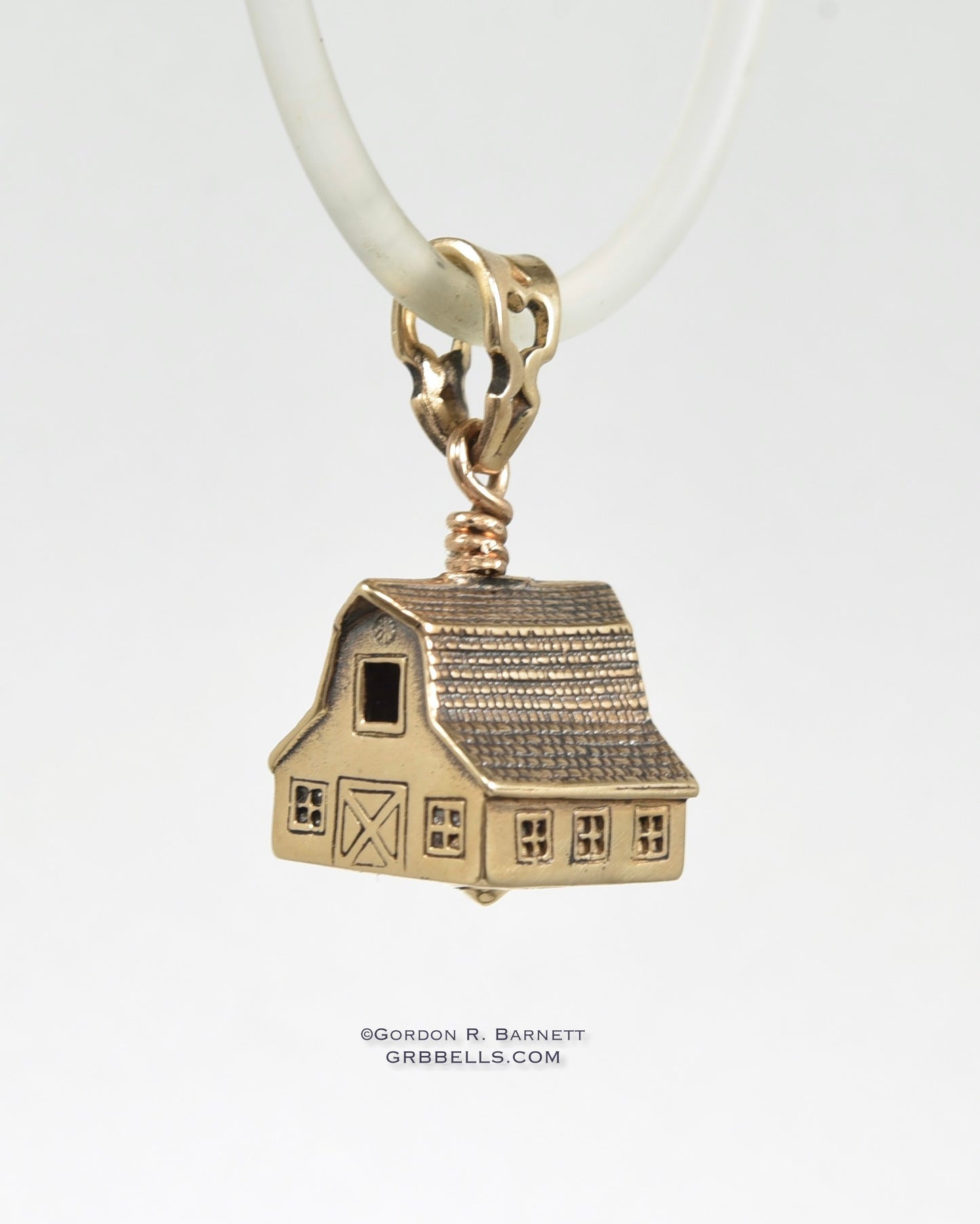 jewelry bell necklace in sterling silver is handmade pendant is made with lost wax casting, then polished and assembled in Washington state perfect gift for