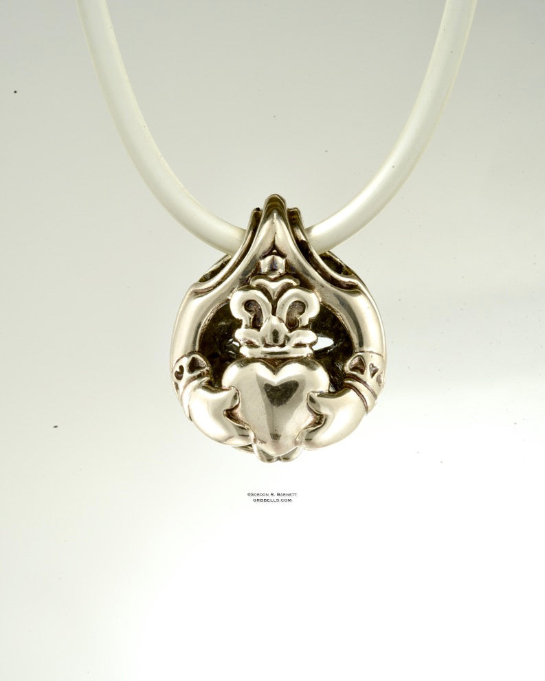 Lucky Claddagh -Sterling