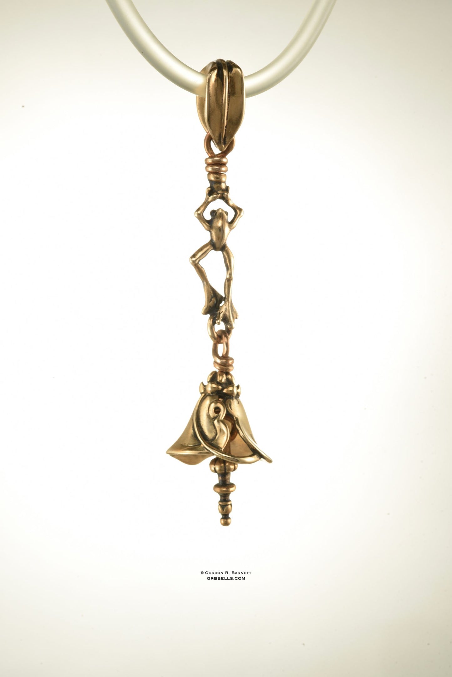 Short Gong Frog - Bronze