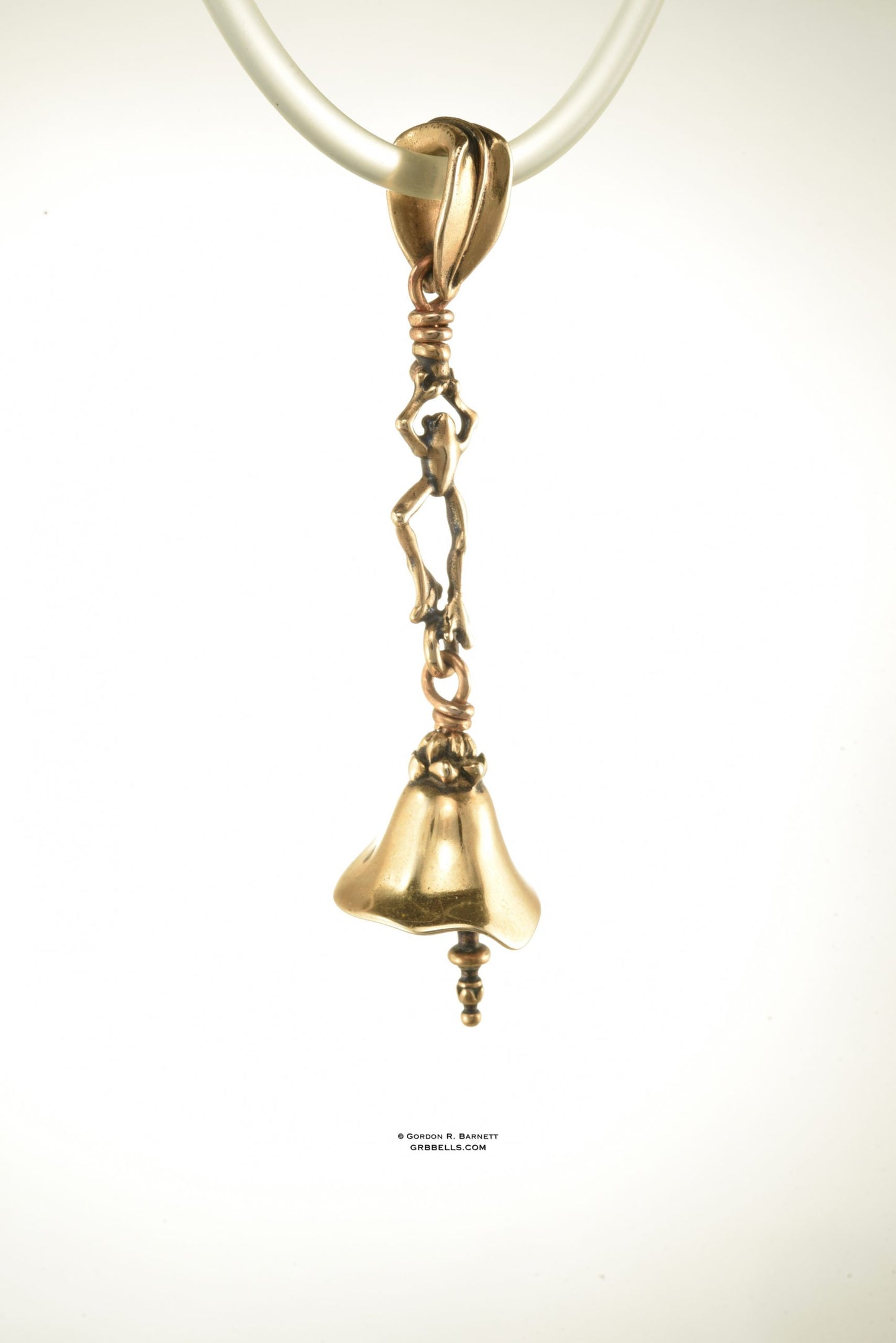 Short Gong Frog - Bronze