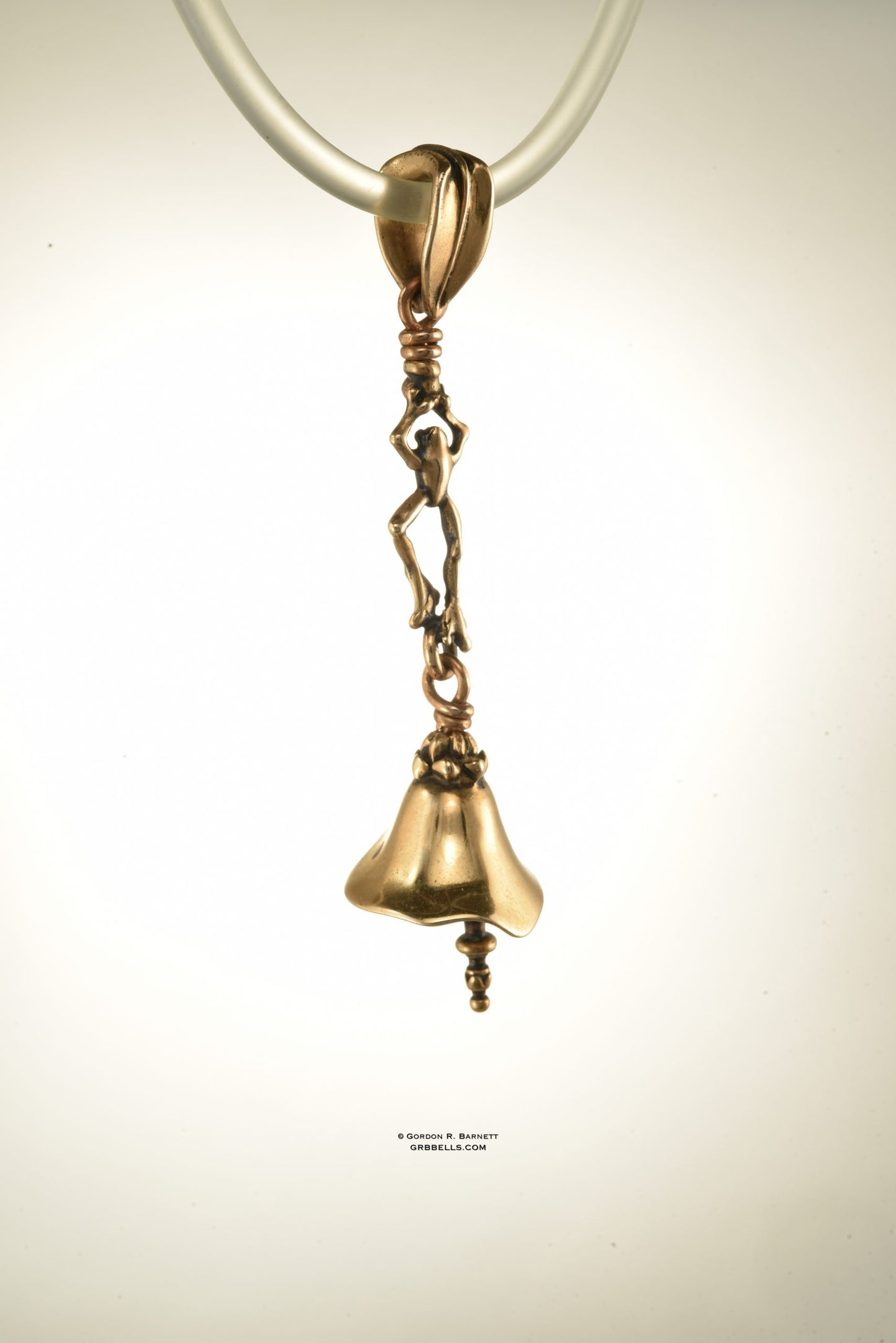 Short Gong Frog - Bronze