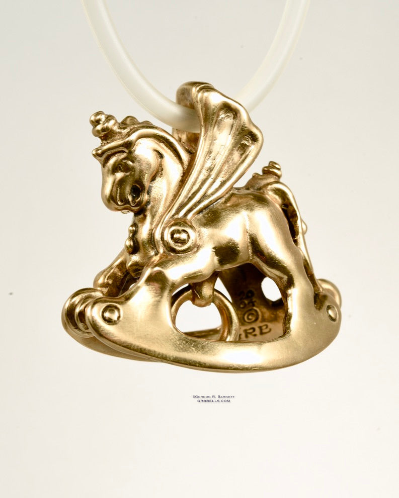 Heroic Rocking Horse Bronze