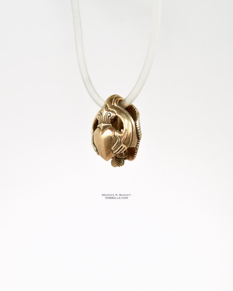 Shamrock Claddagh - Bronze