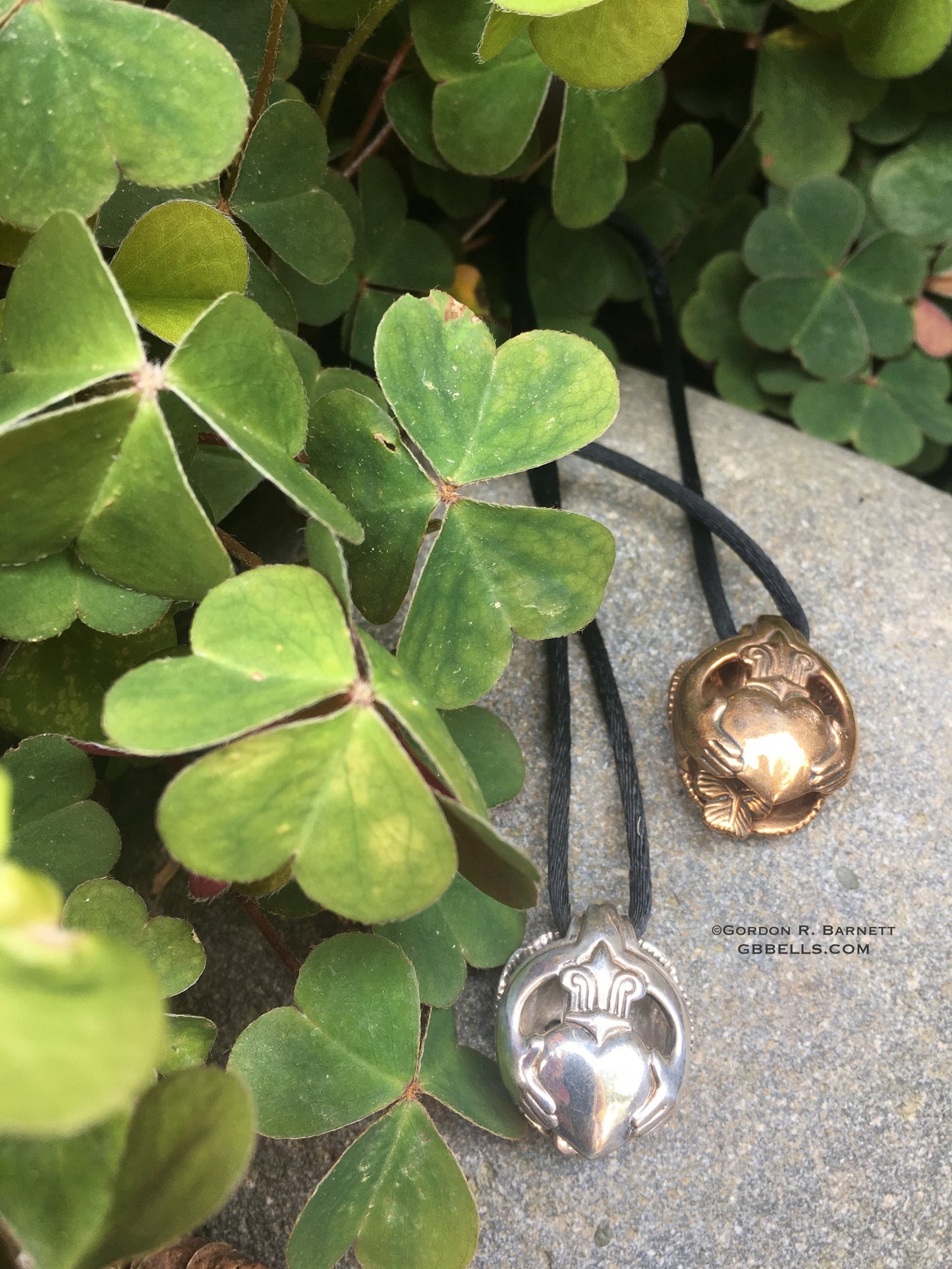 Shamrock Claddagh - Sterling