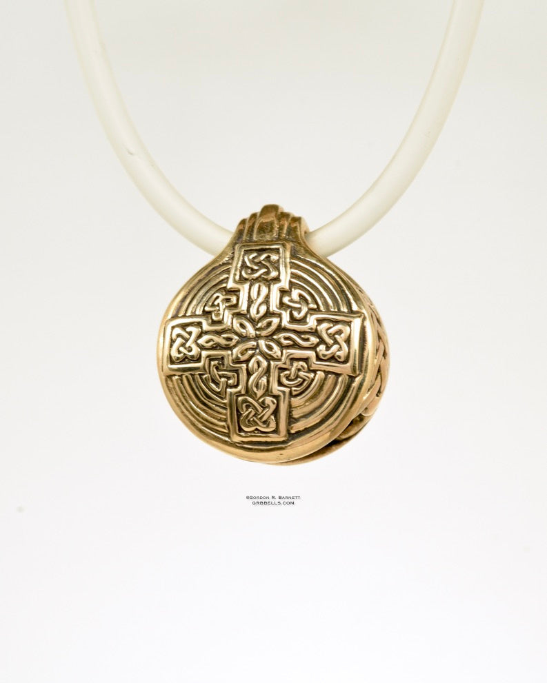 Round Celtic Cross - Bronze