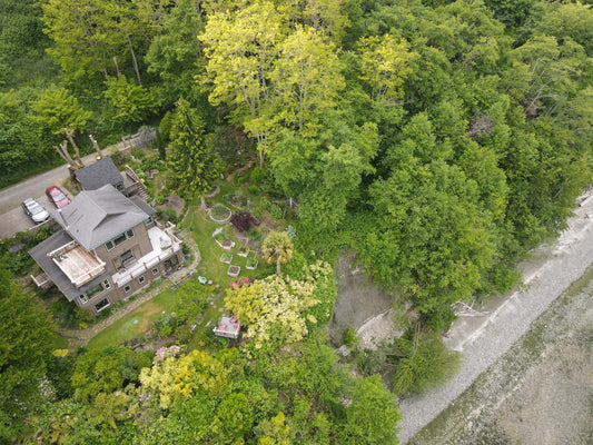 Drone's View Over Soundcliff & The Garden...