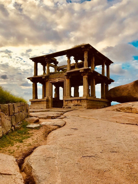 INDIA: Part Two - HAMPI: Rocks & Sunset...