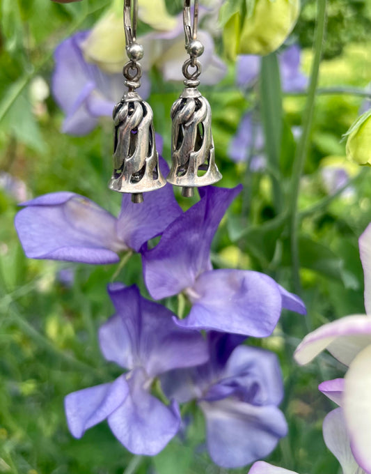 Tivoli Bell Earrings Sterling Silver