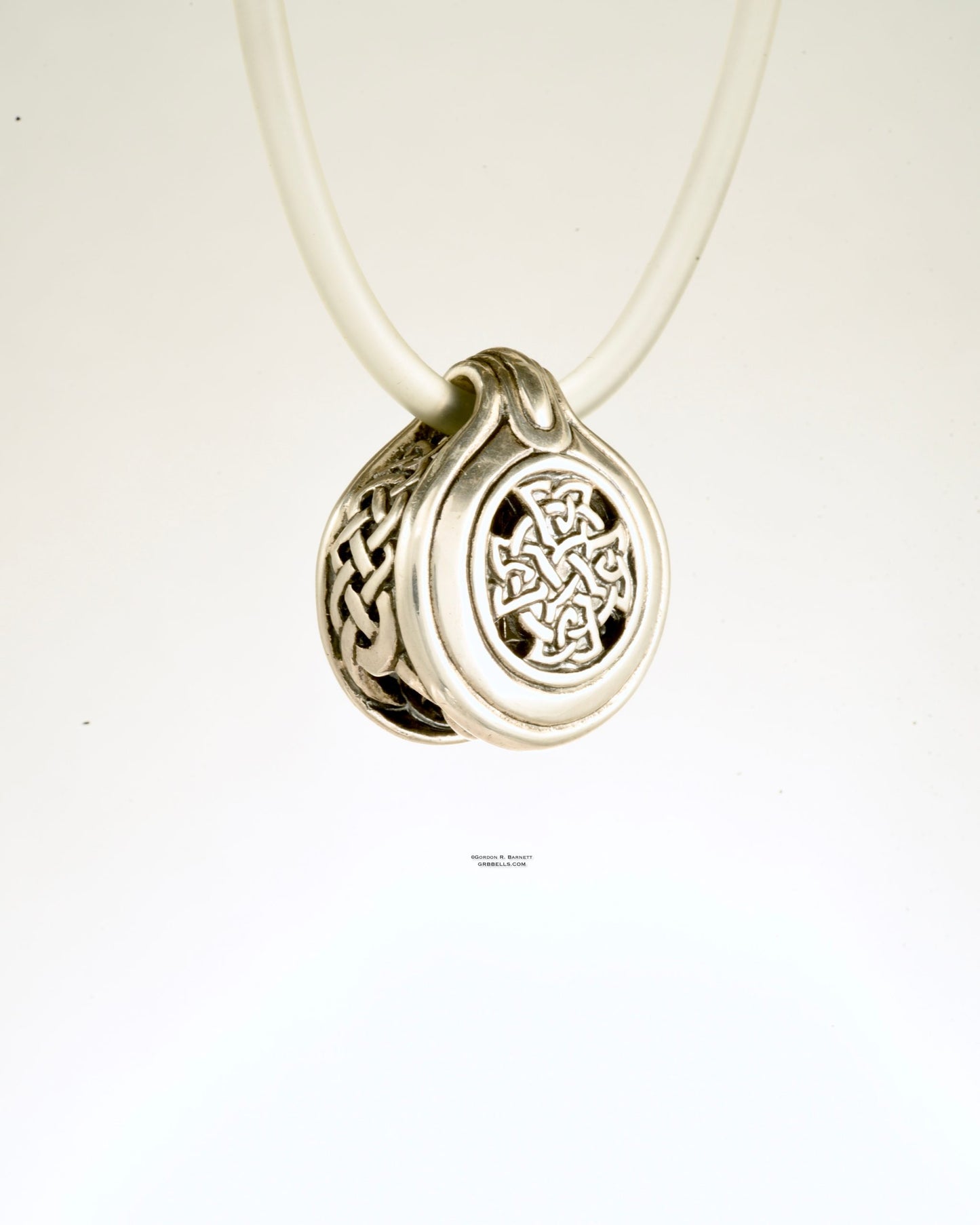 Round Celtic Cross - Sterling